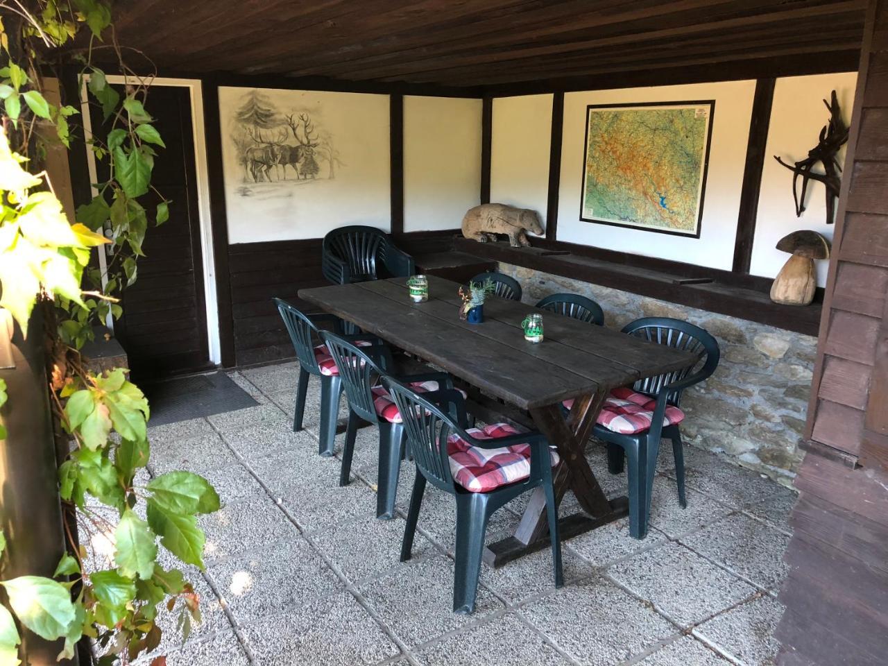 Chata Jezevec Hojsova Stráž Exterior foto